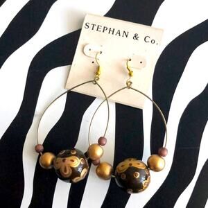 3 for $30 Stephan & Co. Brown Earrings